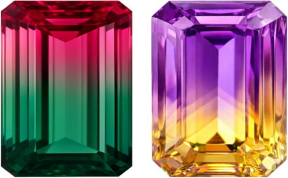Tourmaline vs Ametrine_1 Tourmaline vs Ametrine: Radiant Elite Multicolour Guide Tourmaline vs Ametrine_1