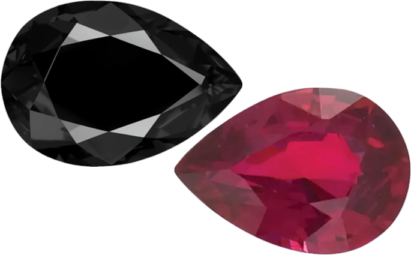 Black Diamond vs Ruby_1 Black Diamond vs Ruby: Radiant Ultimate Sparkle Guide Black Diamond vs Ruby_1