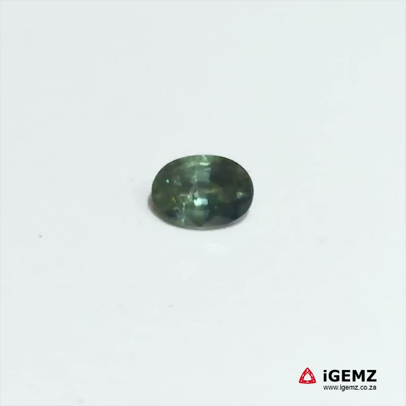 iGemz21554.1 1.04 ct Teal Sapphire - iGemz21554