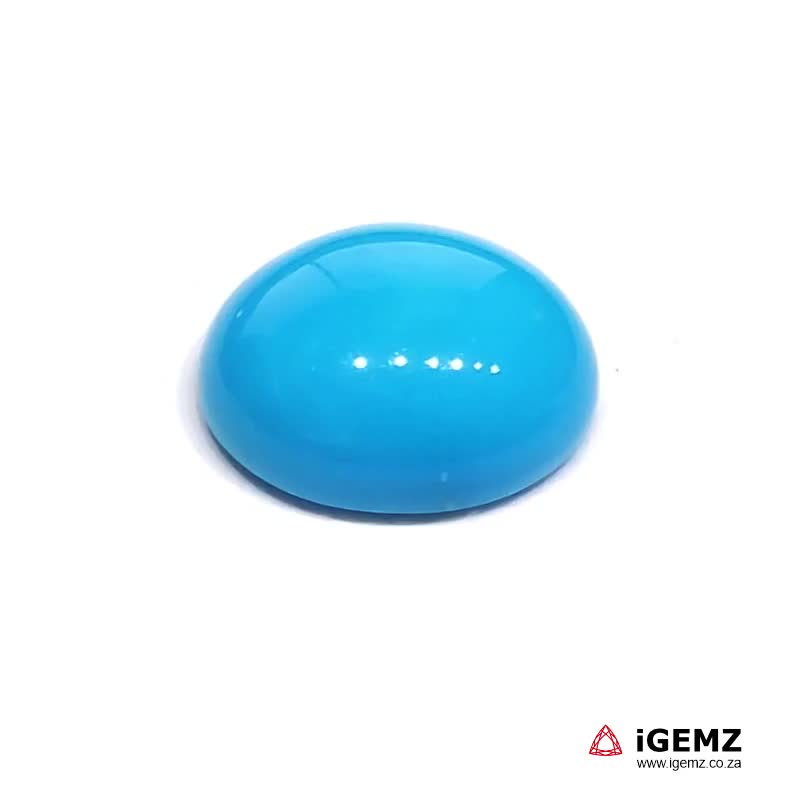 iGemz23797.1 4.34 ct Blue Turquoise - iGemz23797