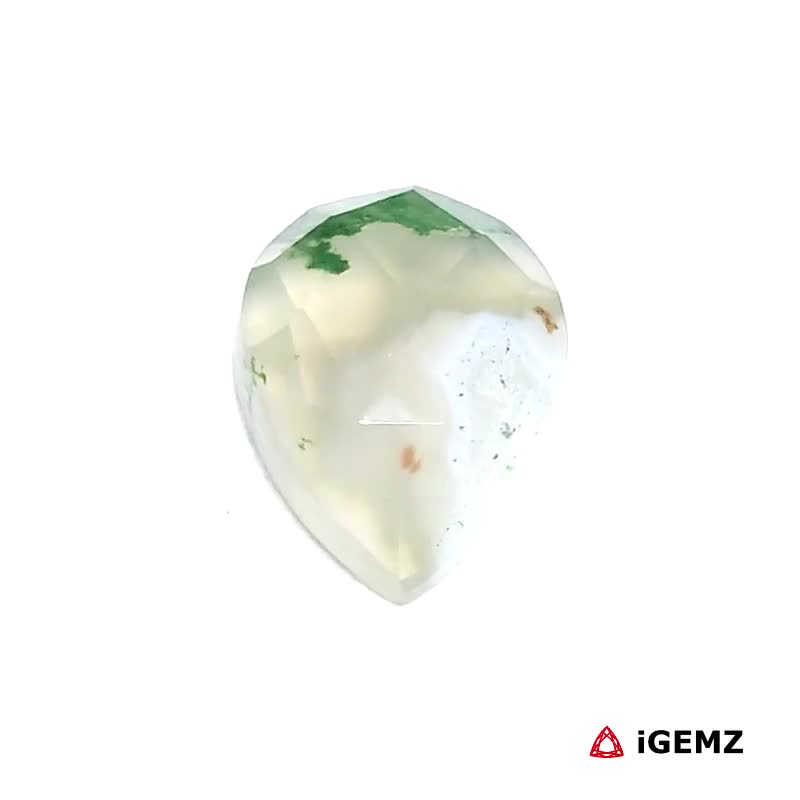 iGemz24346.1 5 ct Green Moss Agate - iGemz24346