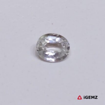 0.79 ct Colourless Sapphire - iGemz24931