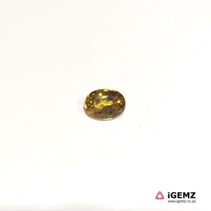 1.79 ct Yellow Zircon - iGemz20129