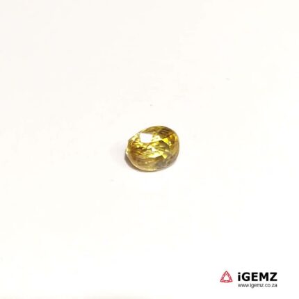 1.61 ct Yellow Zircon - iGemz20150