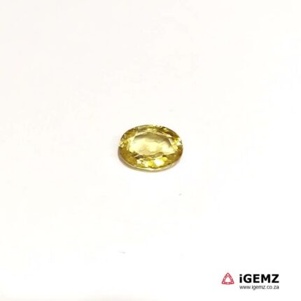 1.46 ct Yellow Zircon - iGemz20153