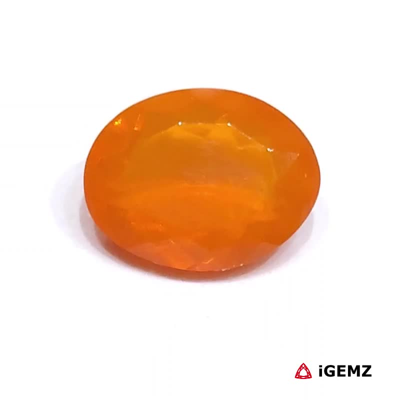 iGemz24859.1 2.01 ct Orange Mexican Fire Opal - iGemz24859 gemstone for sale at igemz.co.za