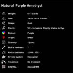 6.11 ct Purple Amethyst - iGemz21515 gemstone for sale at igemz.co.za