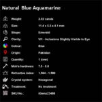 2.02 ct Blue Aquamarine - iGemz23498 gemstone for sale at igemz.co.za