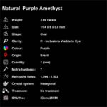 3.69 ct Purple Amethyst - iGemz28556 gemstone for sale at igemz.co.za