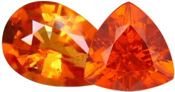 Spessartite Garnet Gemstones